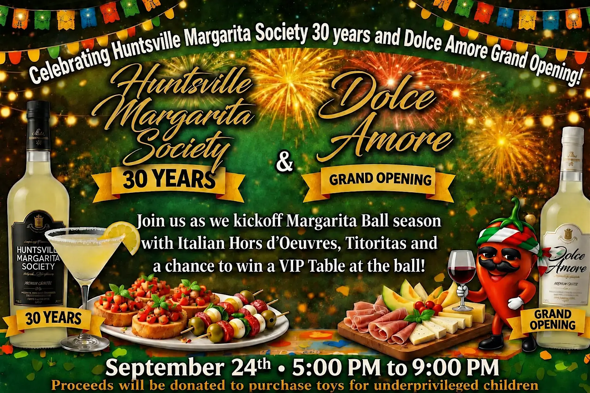 Huntsville Margarita Ball Season Kickoff Party
