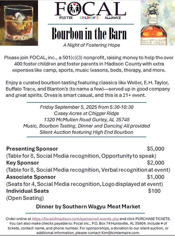 Bourbon in The Barn!
